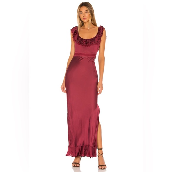 REVOLVE Dresses & Skirts - Revolve Tularosa Vanna Dress - Cabernet Red (Size Small)